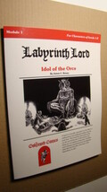 Module - Idol Of The Orcs *NM/MT 9.8* Dungeons Dragons Labyrinth Lord - £19.65 GBP