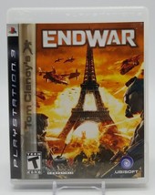 Tom Clancy&#39;s EndWar (Sony PlayStation 3, PS3 2008) Black Label Complete ... - $10.66