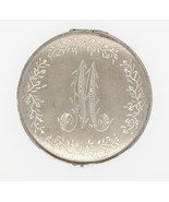 Memorabilia Di Marilyn Monroe Compatto In Argento Sterling Monogrammato - $70,389.34 CAD