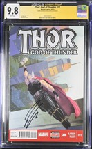 Thor: God of Thunder #12 (2013) CGC 9.8 SS Signed by Jason AAron Key Issue NM+ - $220.00