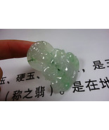 Certified Fine Natural A Icy Jadeite Translucent Kwan-yin Pendant - £472.22 GBP