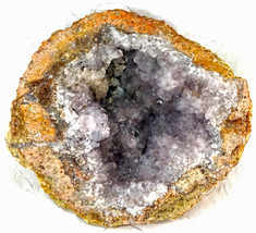 Amethyst Geode Nice Pale Purple Crystals Some clear ~ 1 lb 10.4 oz / 748... - £20.74 GBP