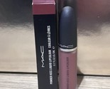 MAC Powder Kiss Liquid Lipcolour Shade 997 OVER THE TAUPE Full Size 5ml ... - $15.99