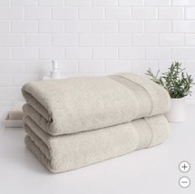 Turkish Towel Company Towels Set Beige Signature Quick-Drying Cotton Abs... - $1,610.94 MXN