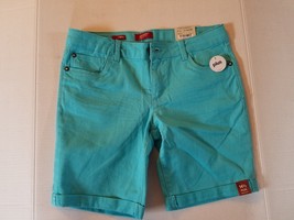 Arizona Jean Co. Girls Jean Shorts Bermuda Distressed  Sizes 14H 14S  NWT Blue - £15.97 GBP