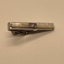 Vintage Swank Silver Tone Tie Clip Bar Estate Fashion Jewelry Find KG - $19.80