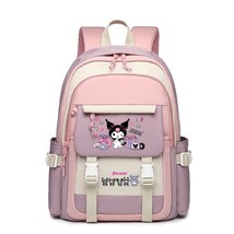 Cartoon Animation Sanrio Kuromi School Bag Primaryls Cute Backpack  Class Bags f - £61.25 GBP