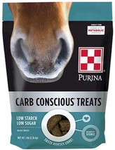 Purina 3005456-245 Carb Conscious Horse Treats Pellets - 5 lb. - $26.31