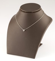Tiffany & Co. Elsa Peretti Sterling Silver Diamond by the Yard Solitaire Pendant - $356.40