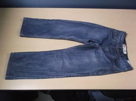 Levi Strauss 514 Girls Slim Straight Dark Wash Jeans 7X Reg (7-8 Years) 140661 - $22.67