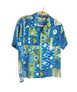 Vintage Made in California Mens Hawaiian Tiki Short Sleeve Shirt READ - $59.39