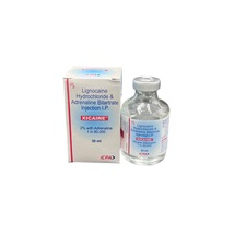 Lignocaine HCL 2% Injection with Adrenaline 1:80000 30mL Vial Dental Ane... - £14.75 GBP
