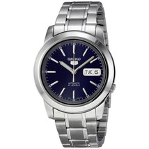Seiko 5 Automatic Day Date Blue Dial Men&#39;s Watch SNKE51 - $117.81