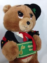 House of Lloyd Vintage 1991 Teddy Bear Mr Christmas Carols Stuffed Anima... - £46.75 GBP