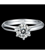 1ct Lab Grown CVD Loose Round Cut Diamond Round Cut, F Color , VS2 Clari... - $953.24 CAD