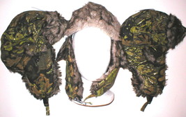 1 MENS WOMENS ADULT CAMO CAMOUFLAGE TROOPER TRAPPER AVIATOR HUNTER HAT X... - £9.29 GBP