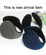 Unisex Ear Warmer Adjustable behind the Head Ultra Soft Ear Muff Black - $9.81