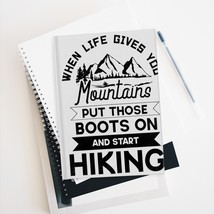 Motivational Hiking Journal: 128 Ruled Pages for Outdoor Adventures and Inspirat - $26.78