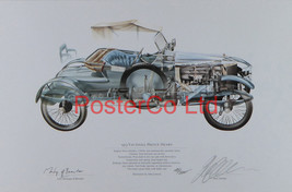 Vauxhall Prince Henry 1913 - John Lawson and Lord Montague of Beaulieu - (Limite - £65.00 GBP