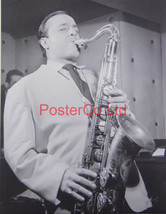 Flip Phillips - Playing a Saxophone - Framed Picture - 16&quot;H x 12&quot;W - £40.86 GBP