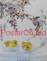 Wisteria And Ducklings (Oriental Art) - Chow Chian-Chu &amp; Chow Leung Chen-Ying -  - £40.71 GBP