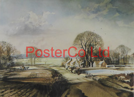 Winter Scene - Rowland Hilder - Royle 1981 - Framed Print - 12&quot;H x 16&quot;W - £40.71 GBP
