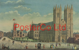 Westminster Abbey &amp; St Margarets Church - Thomas Hosmer Shepherd - Framed Print  - £40.13 GBP