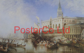 Venice - William Wyld - Felix Rose 1993 - Framed Print - 12&quot;H x 16&quot;W - £40.01 GBP