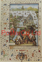 Siege of Constantinople in 1453 - Bertrandon de la Broquiere - Framed Print - 16 - £40.76 GBP