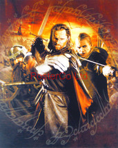 Lord of the Rings - Aragorn, Legolas and Gimli - Framed print 16&quot;H x 12&quot;W - £39.98 GBP