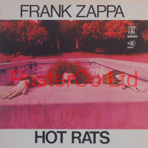 Frank Zappa - Hot Rats (Album Cover Art) - Framed Print - 16&quot;H x 16&quot;W - £39.87 GBP