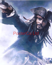 Jack Sparrow  - Johnny Depp - Pirates of the Carribean- Framed print 16&quot;H x 12&quot;W - £39.83 GBP