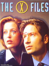 Gillian Anderson and David Duchovny X Files Promo - Framed print 16&quot;H x 12&quot;W - £39.98 GBP