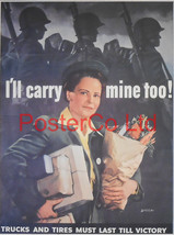 American WWII Propaganda Poster - Civilian Poster to ensure Civilians aid the US - £25.45 GBP