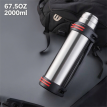 Outdoor thermos 316 stainless steel travel kettle portable thermos - $18.71