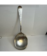 Towle Silverplate Engraved Pattern 1905 Serving Spoon 8.25 Inches Long - $48.46