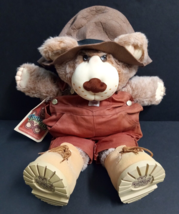 1985 Dudley Furskin Teddy Bear Vintage Plush Xavier Roberts Appalachian Artworks - $29.99