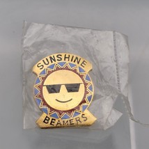 Sunshine Beamers Jim Beam Bottle Club Pin Button Hat Lapel Vest JBBC Liquor VTG - £3.35 GBP