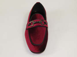 Men's GENIO Velvet Upper Leather Red Sole Shoes Turkey 120194637 Burgundy image 2