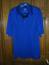 Grand Slam Golf Royal Blue Stretch Polo Shirt - Size L - $19.69
