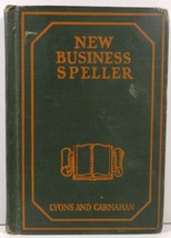 New Business Speller by Chas. M. Miller 1924  - £3.39 GBP