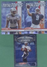 2004 Topps Total Tennessee Titans Football Inserts - £2.23 GBP