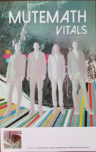 Mutemath - Vitals 11 x 17 Double Sided Promo Poster 2015 - $4.95
