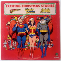 Superman / Wonder Woman / Batman - Exciting Christmas Stories LP Vinyl Record - £26.24 GBP
