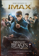Fantastic Beasts and Where To Find Them 9&quot; x 13&quot; IMAX Promo Movie Poster... - $2.95
