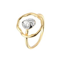 S&#39;STEEL Geometric Rings 925 Sterling Silver For Women Korean Trendy Personalized - £14.77 GBP