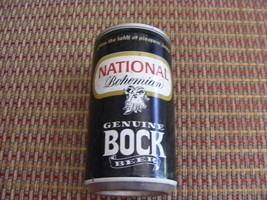 Vintage Steel National Bohemian Genuine Bock Beer Can B - $184.27 MXN