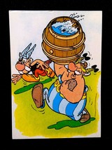 Asterix &amp; Obelix ✱ Vtg Beautiful Uderzo Comic Books Rare Sticker Brazil 1972 - £35.97 GBP