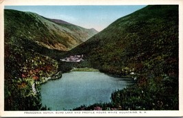Echo Lake and Profile House Franconia Notch New Hampshire NH UNP WB Postcard L4 - £2.76 GBP