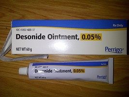 Perrigo RX Desonide Ointment 0.05% 60 grams 60g Skin Acne Pimples Blemish - £193.40 GBP